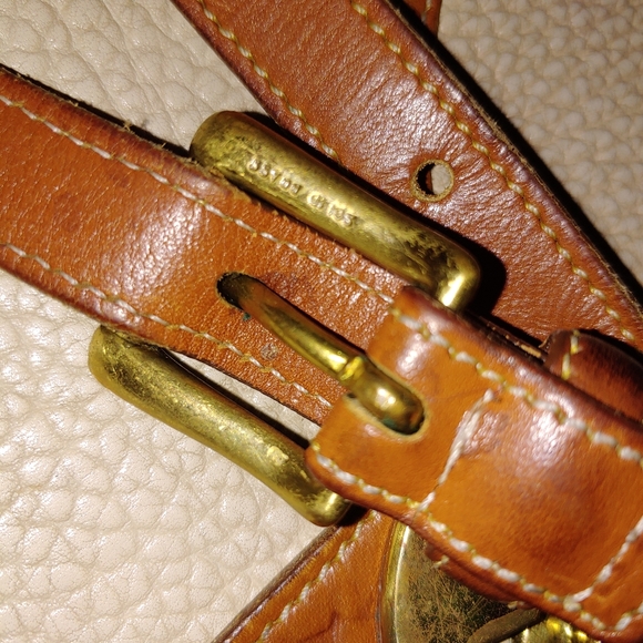 Vintage white and cognac Dooney & Bourke - Picture 8 of 8